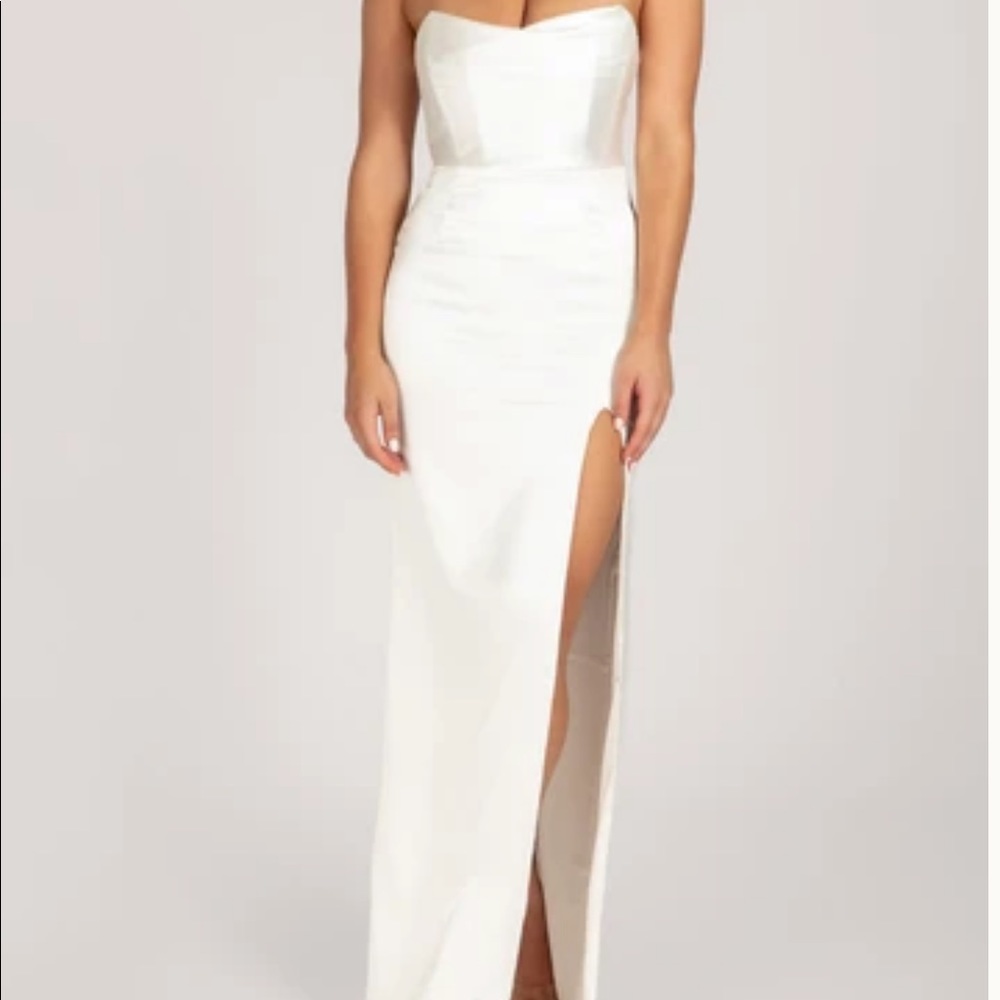 White dress